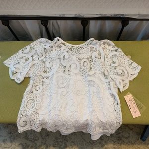 NWT Lace Top